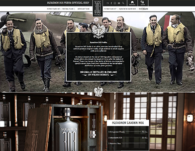 Exemple Design - Squadron 303 Vodka